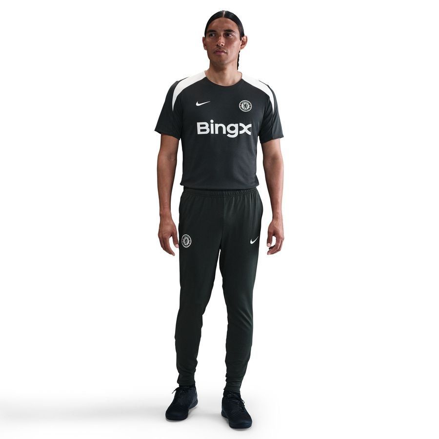 Chelsea Training Trousers Dri-FIT Strike - Outdoor Green/Phantom Marl/Phantom Marl - Men's-SoccerKits Hub | Buy Soccer Jerseys Online